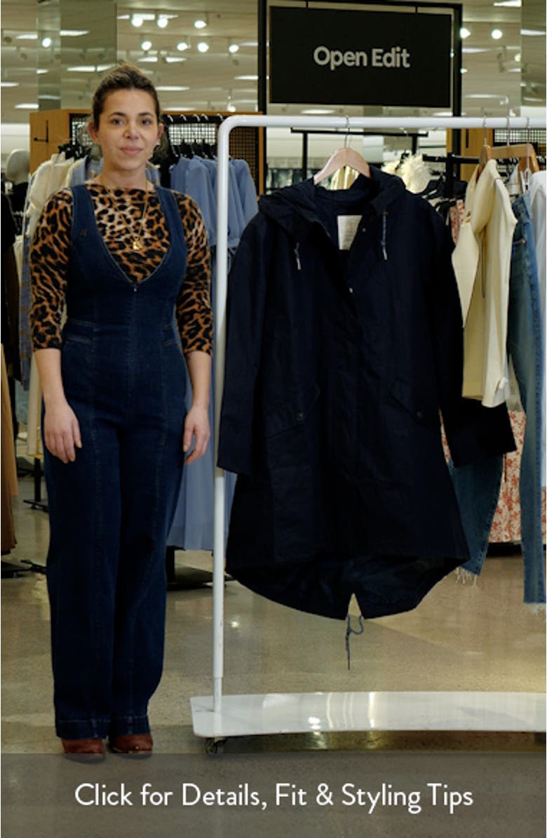 Seafaring Waterproof Linen & Cotton Hooded Coat, sales video thumbnail