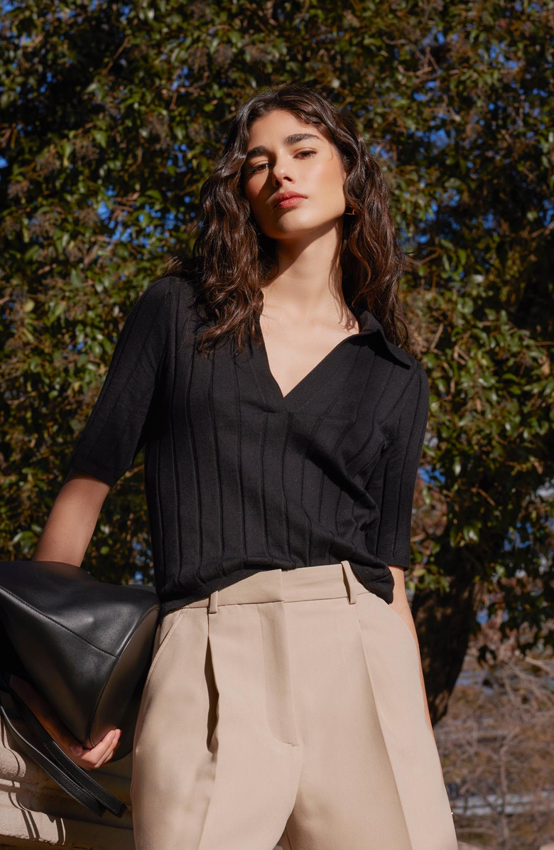 Italic Elise Featherlight Polo, Alternate, color, 