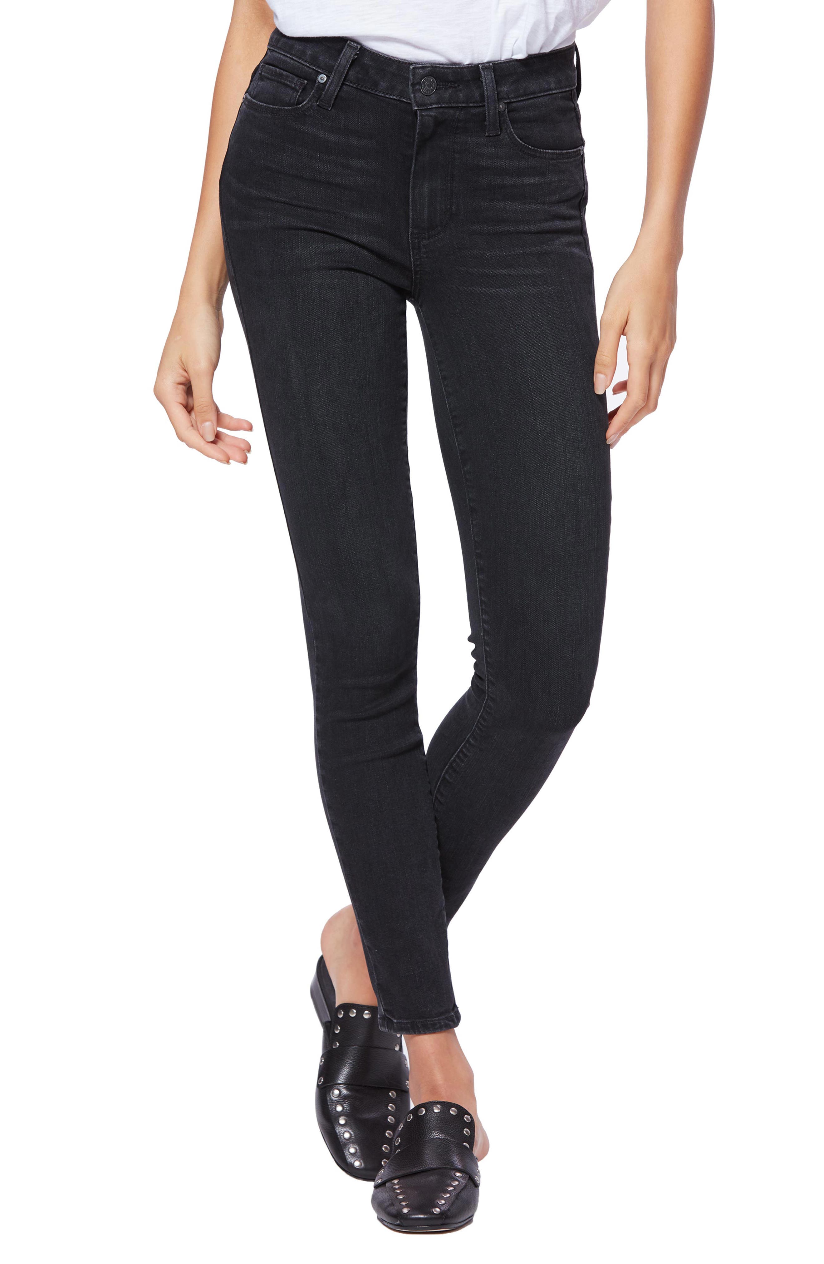 PAIGE Hoxton Ankle Skinny Jeans