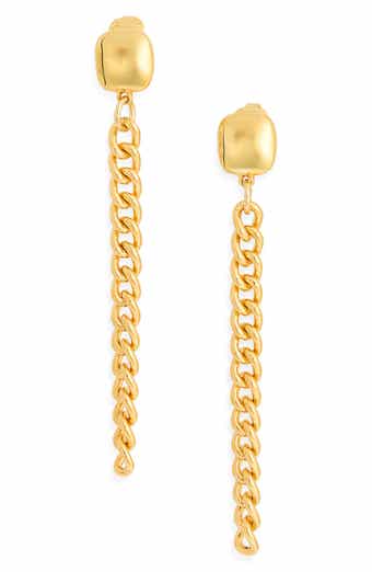 Chain Link Drop Earrings