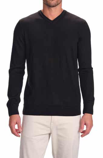 Featherweight Merino Wool V-Neck Sweater