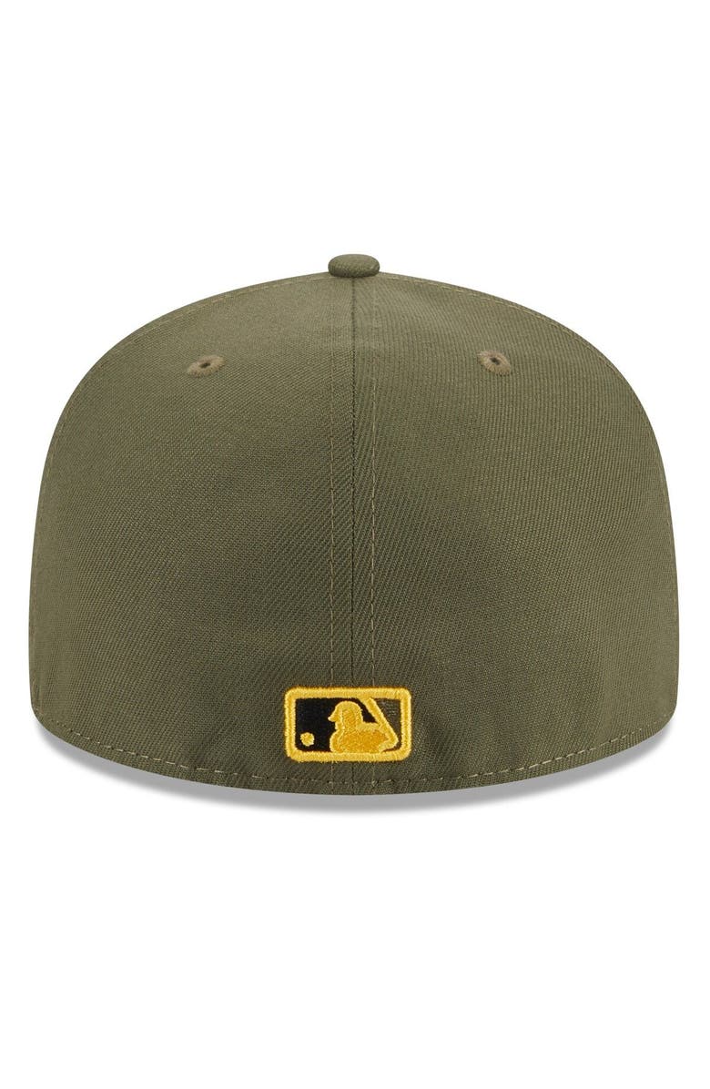 New Era Men's New Era  Green Washington Nationals 2023 Armed Forces Day On-Field 59FIFTY Fitted Hat, Alternate, color, 