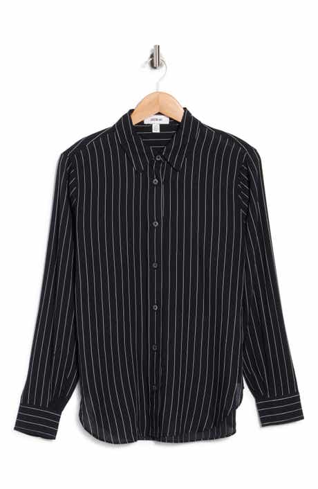 Pinstriped Long Sleeve Shirt