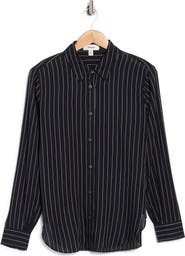JASON WU Pinstriped Long Sleeve Shirt