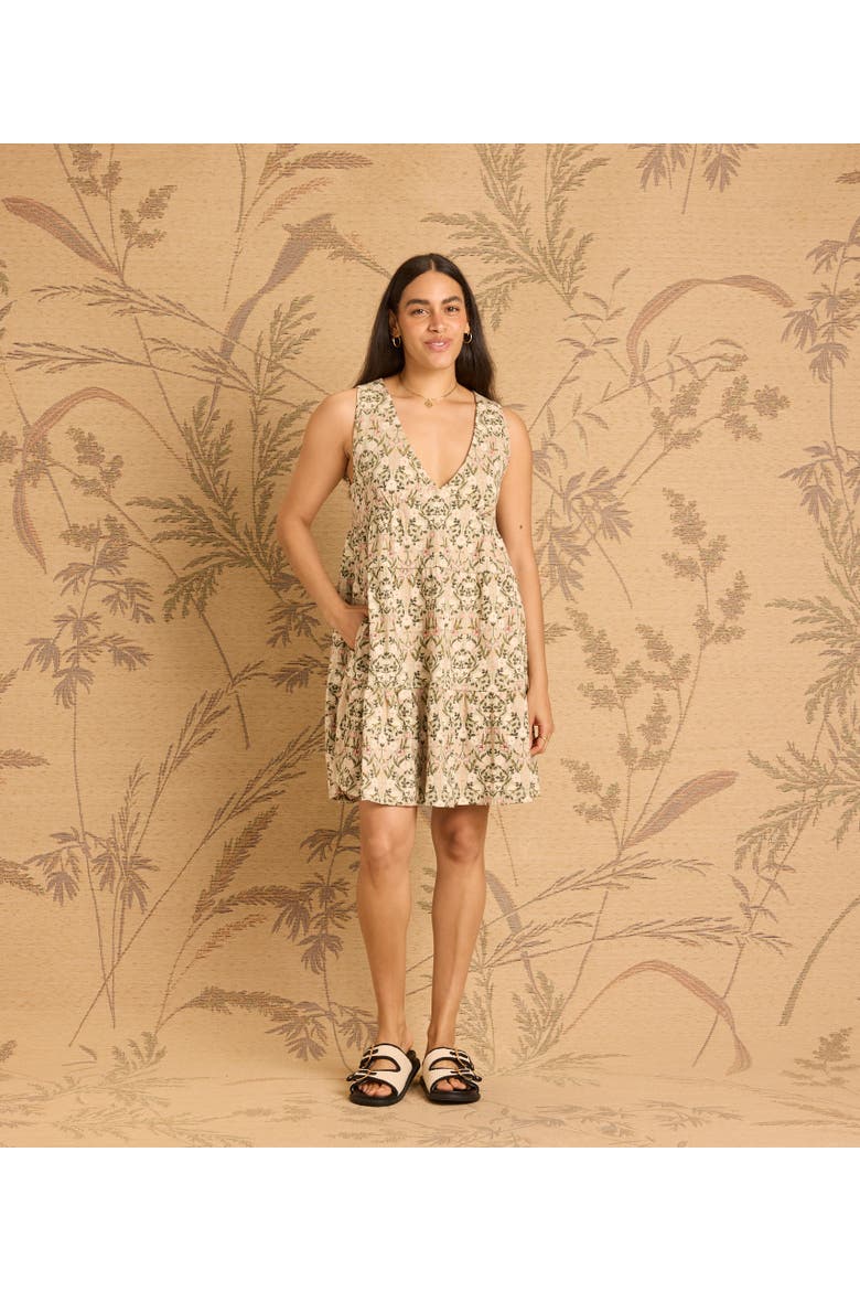 Evelyn Dress, Alternate, color, Victorian Floral
