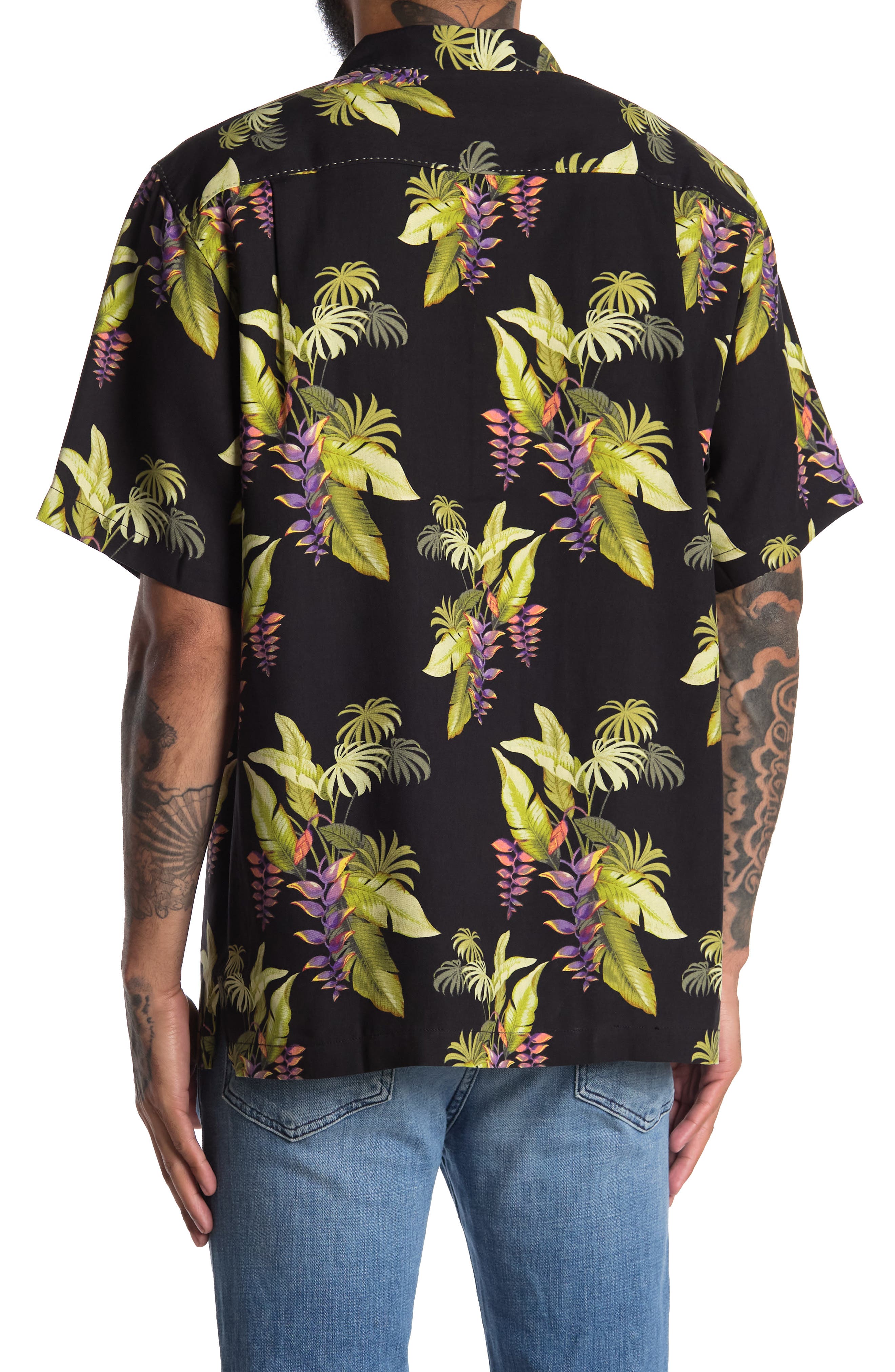 Tommy Bahama Coastal Cascade Silk Camp Shirt (Men) | Nordstromrack