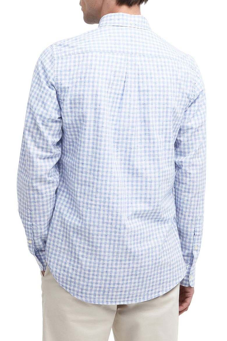 Kanehill Tailored Fit Button-Down Shirt, Alternate, color, SKY