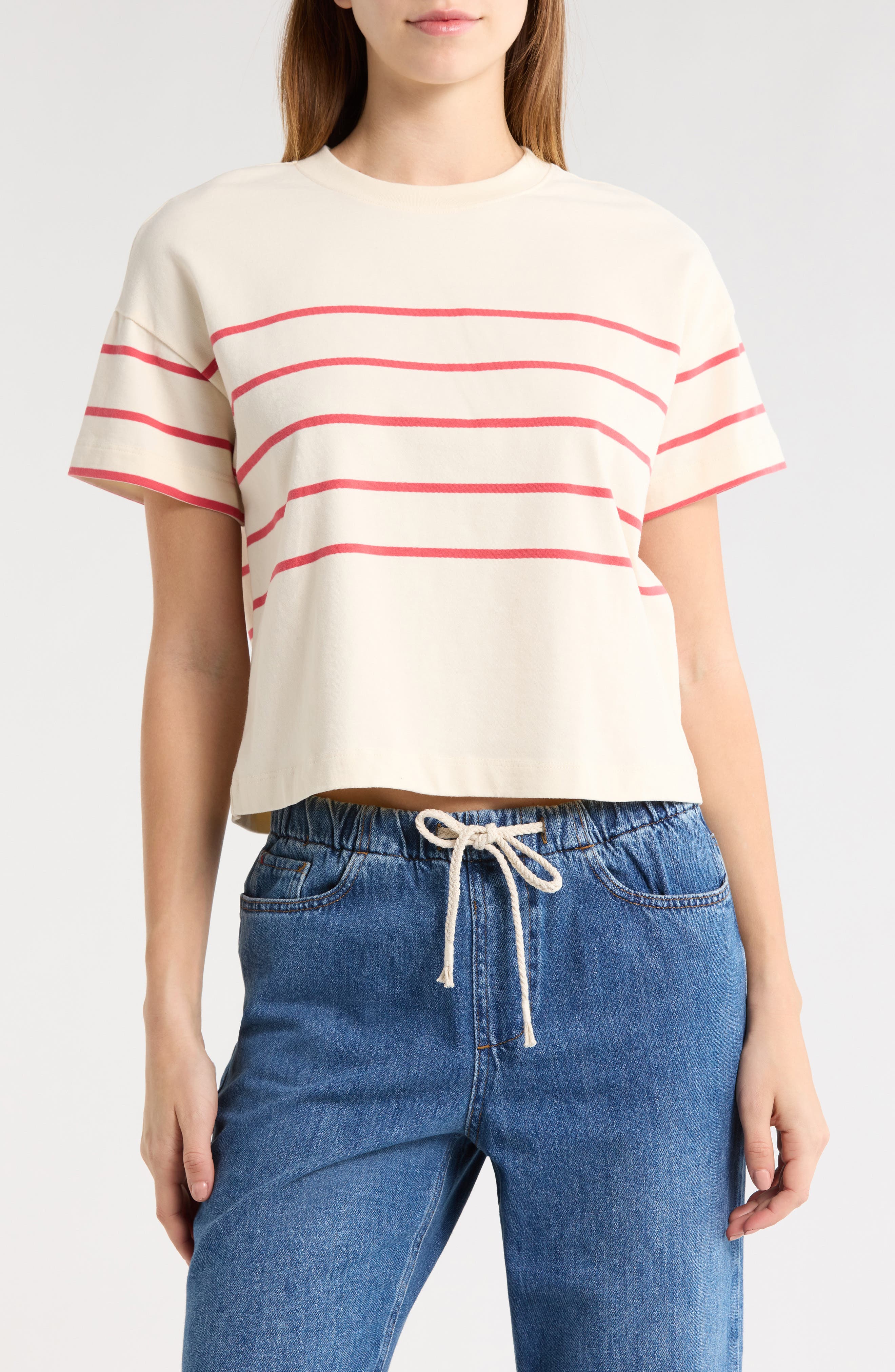 Luxe Sueded Cotton T-Shirt