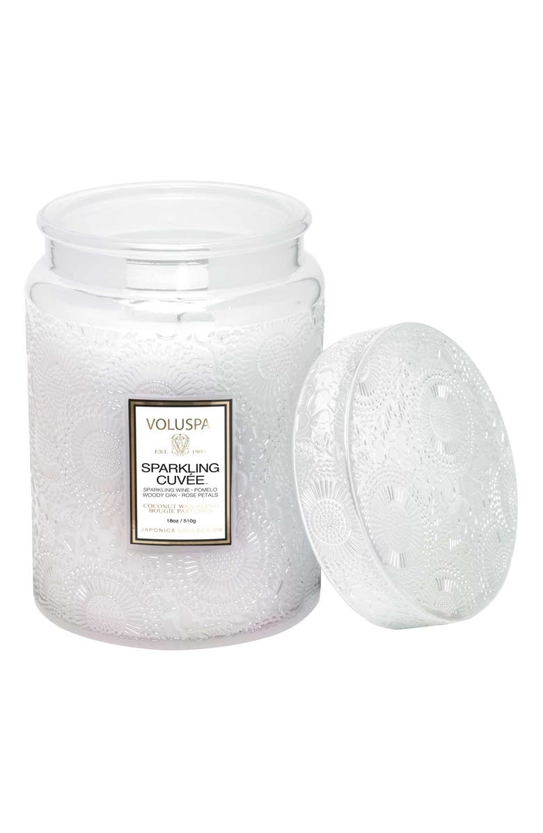 Voluspa Sparkling Cuvée Large Jar Candle, Alternate, color, Sparkling Cuvee