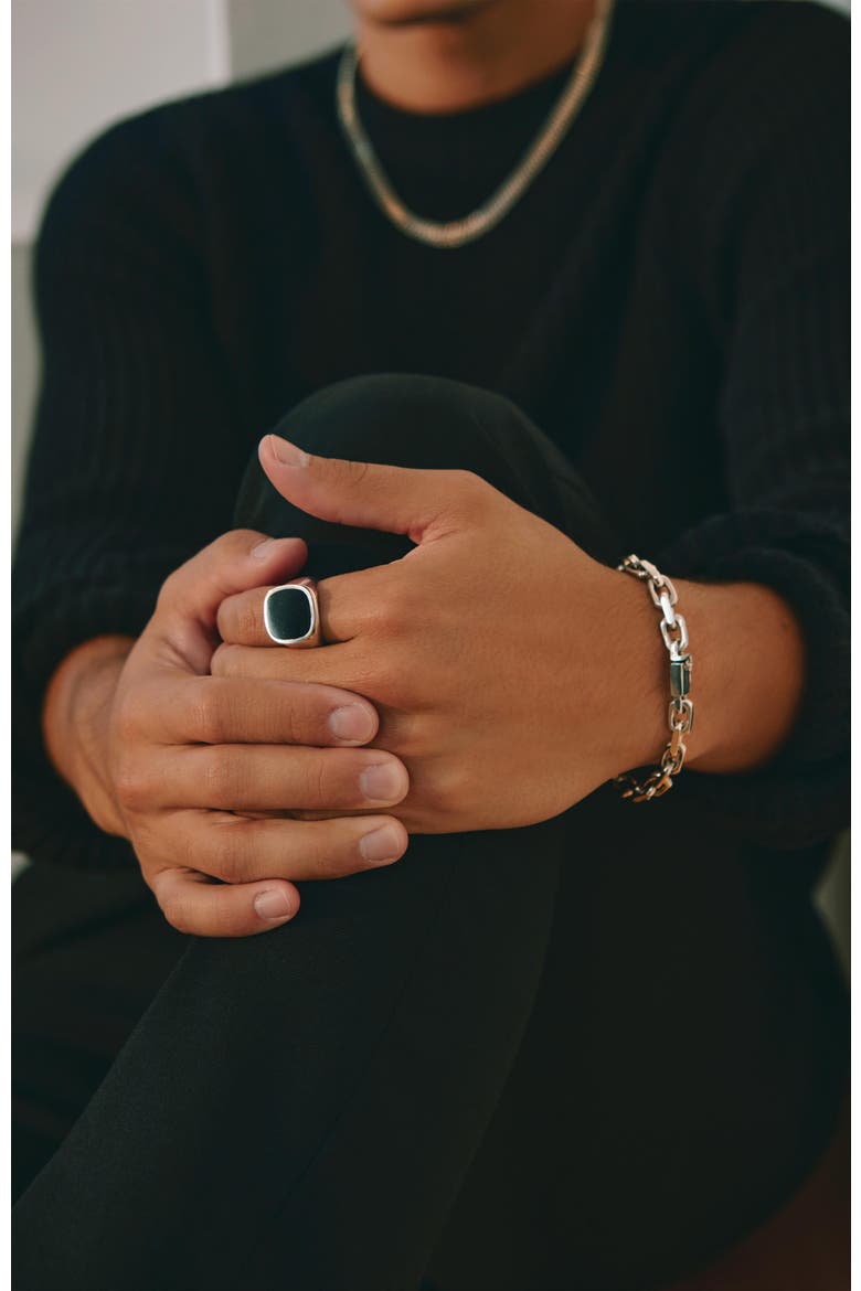 Bring It Chain Bracelet, Alternate, color, Silver