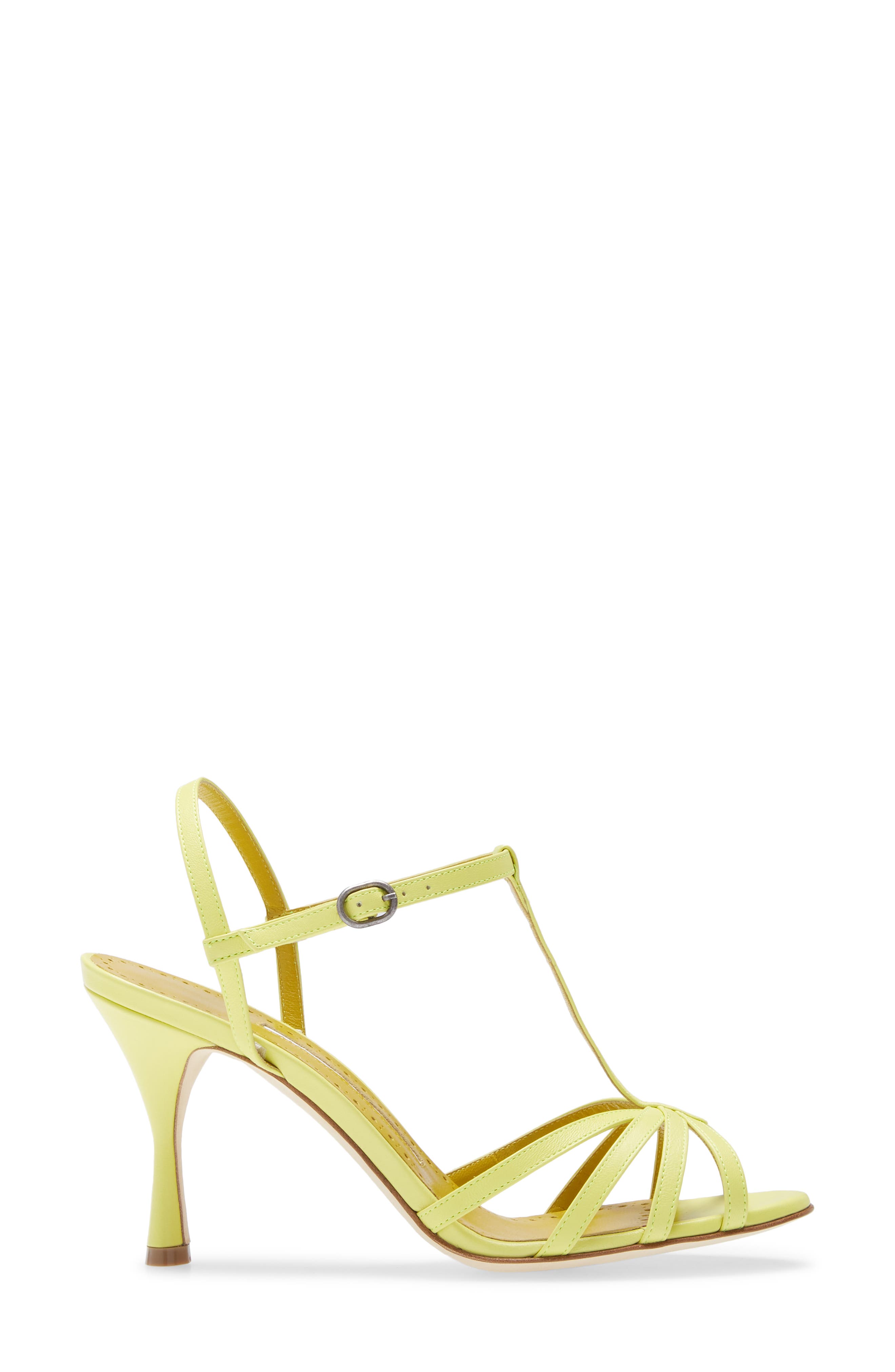 Manolo Blahnik Marana T-Strap Sandal, Alternate, color, 