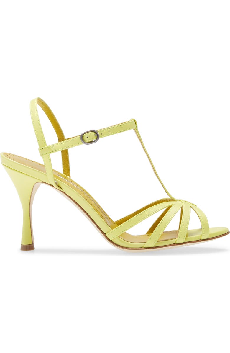 Manolo Blahnik Marana T-Strap Sandal, Alternate, color,