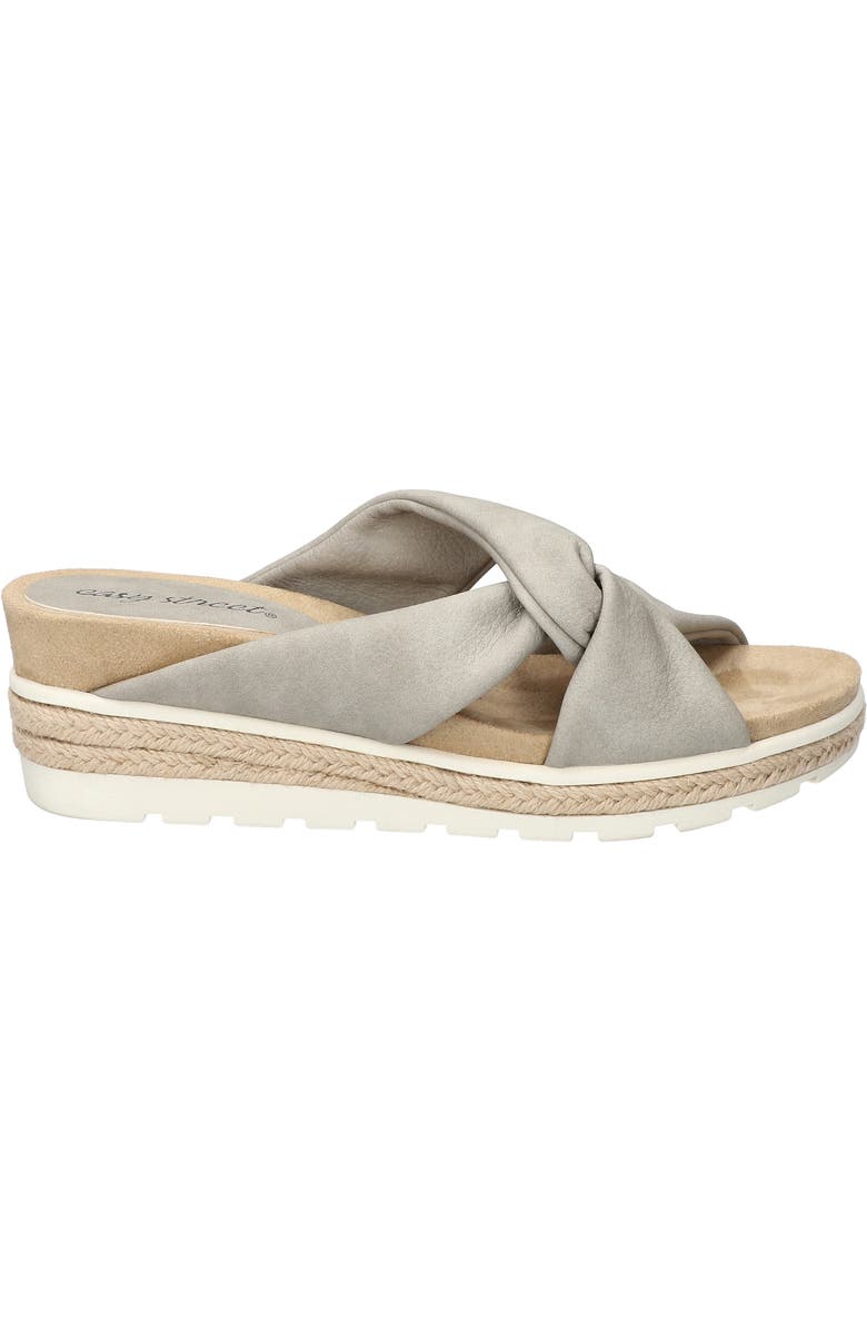 EASY STREET Ja Knotted Slide Sandal, Alternate, color, Grey