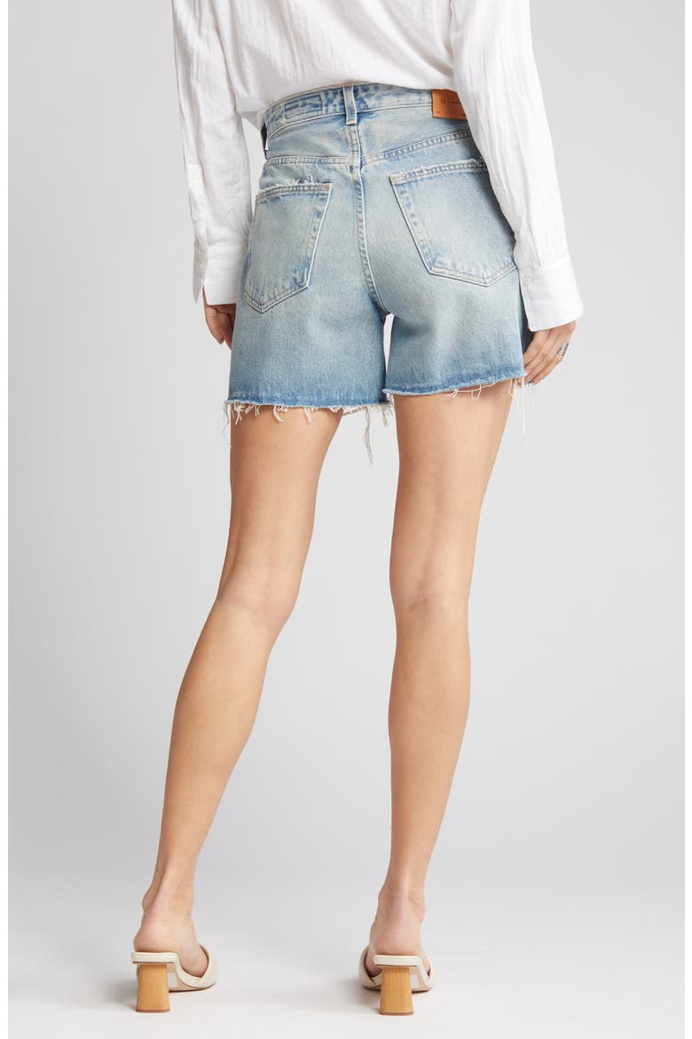 Clove High Waist Cutoff Denim Shorts, Alternate, color, 21 YEARS ROAD TRIP