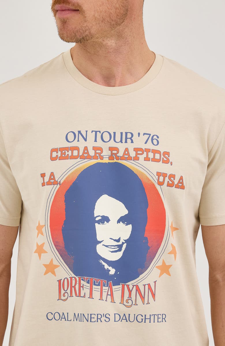Wrangler Loretta Lynnn Graphic T-Shirt, Alternate, color, Fog