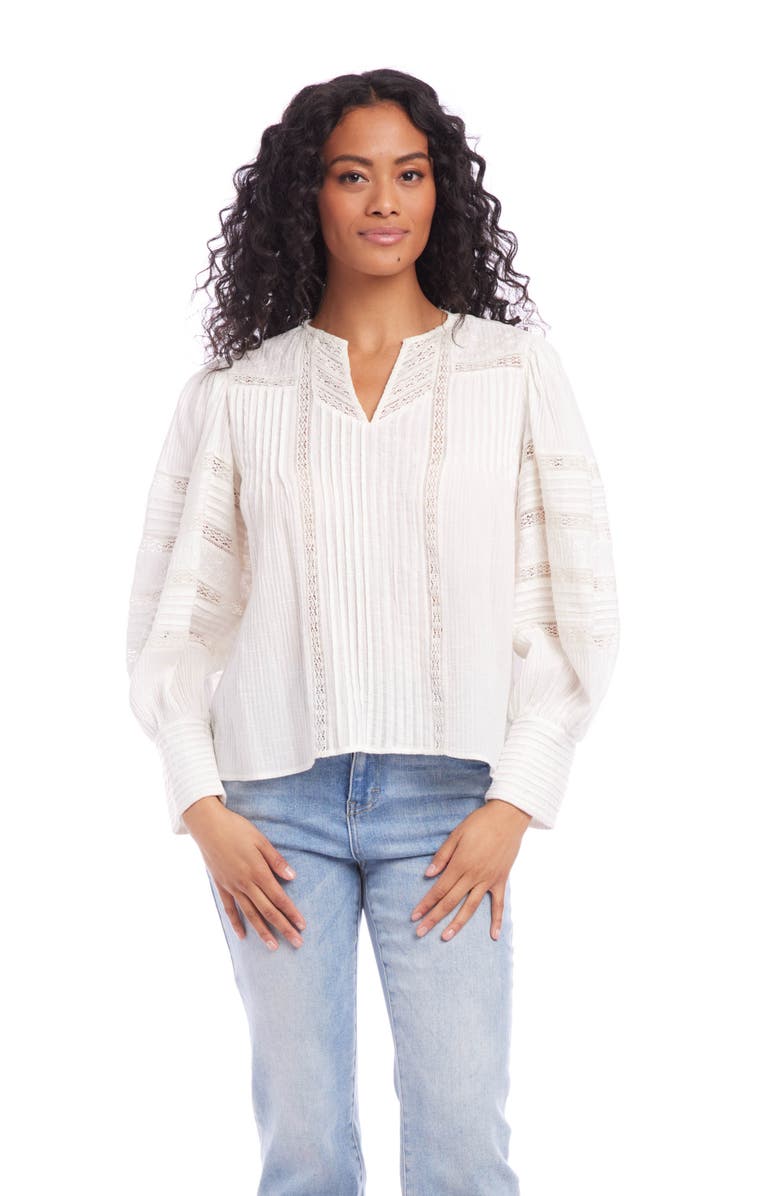 Karen Kane Blouson Sleeve Blouse, Alternate, color, 