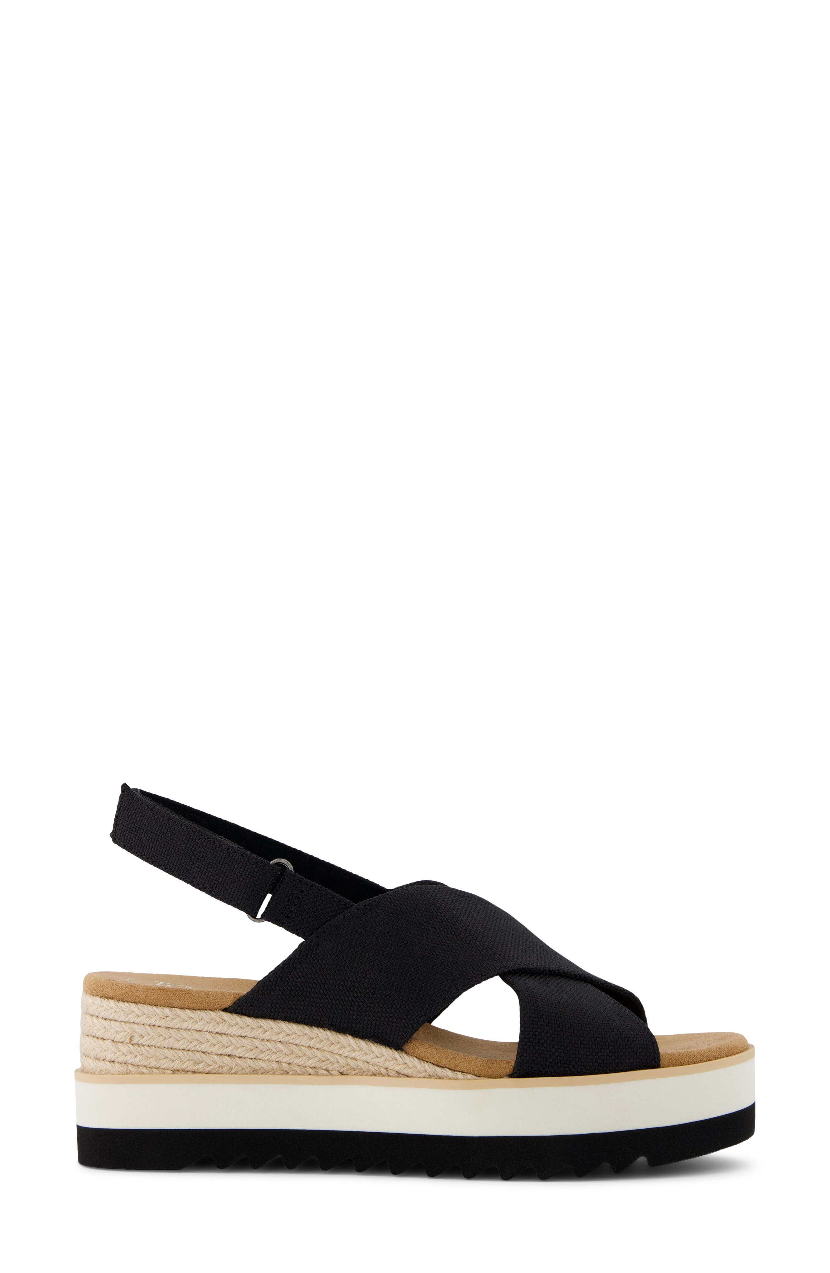 TOMS Diana Crossover Sandal, Alternate, color, 
