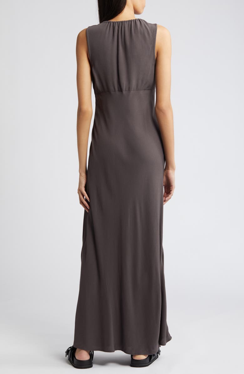 Treasure & Bond Ruched Bias Cut Maxi Dress, Alternate, color, 