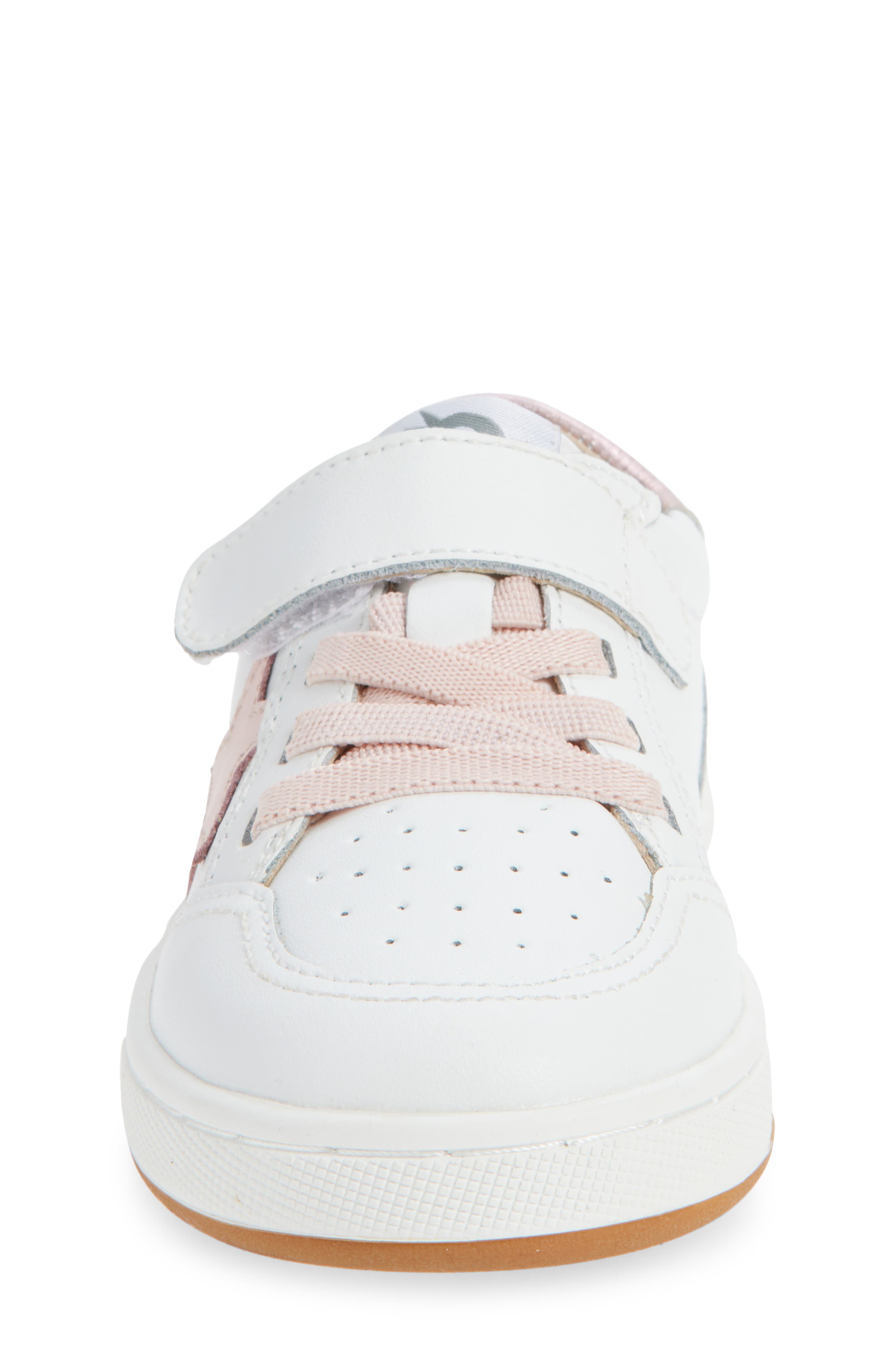 Kids' Platinum Runner Sneaker, Alternate, color, SNOW / PINK FROST