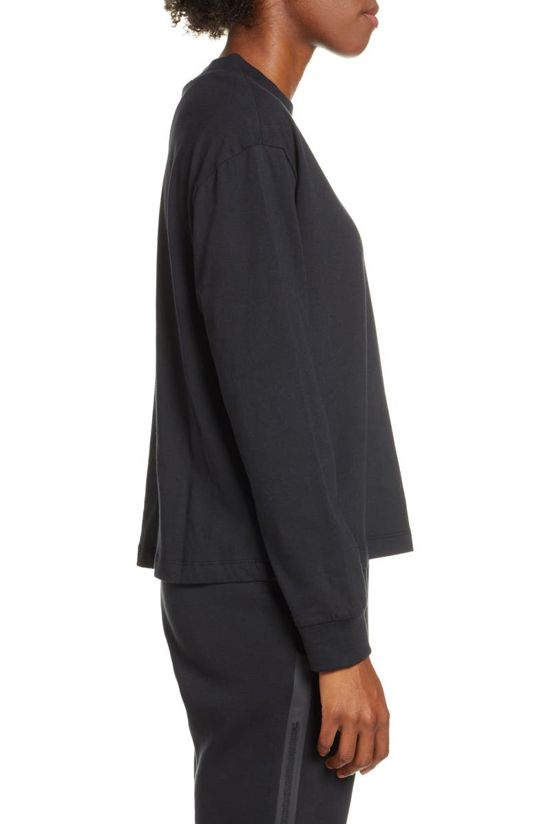 Nike Essential Mock Neck Long Sleeve Tee, Alternate, color,