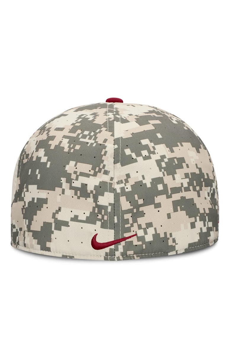 Nike Men's Nike Digital Camo Alabama Crimson Tide 2025 Dugout True Performance Fitted Hat, Alternate, color, Camo