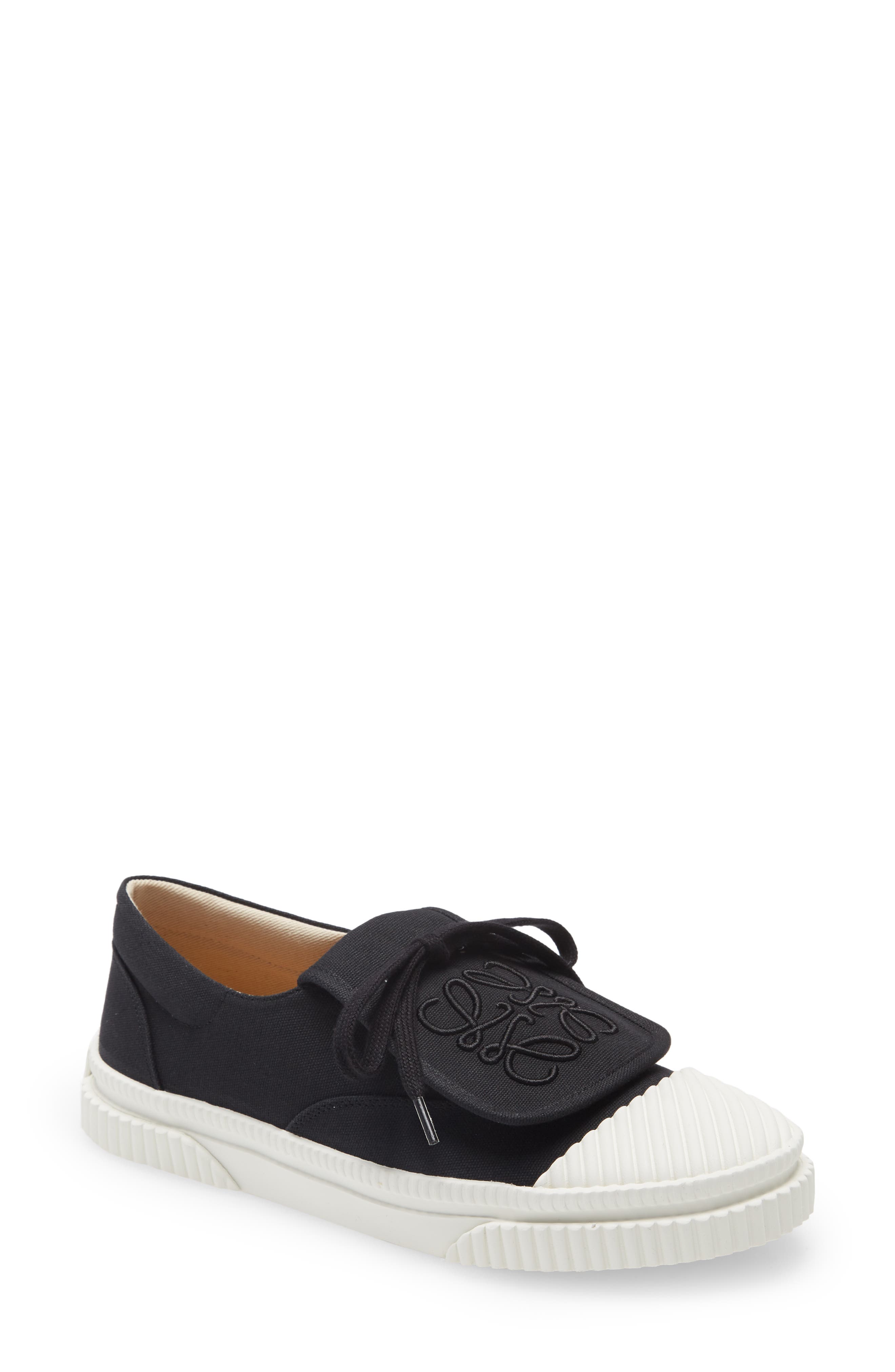 Loewe Anagram Flap Sneaker, Main, color, 
