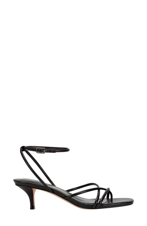 Marc Fisher Ltd Ballen Strappy Sandal In Black
