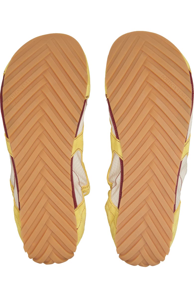 Bottega Veneta Orbit Flash Low Top Sneaker, Alternate, color, 4325 Limon/ Dark App/ Tufo