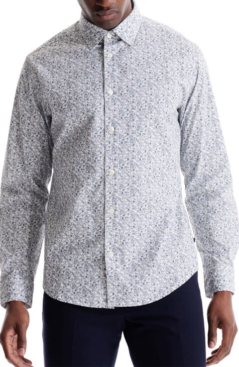 Soft Italian Woven Point Collar Shirt