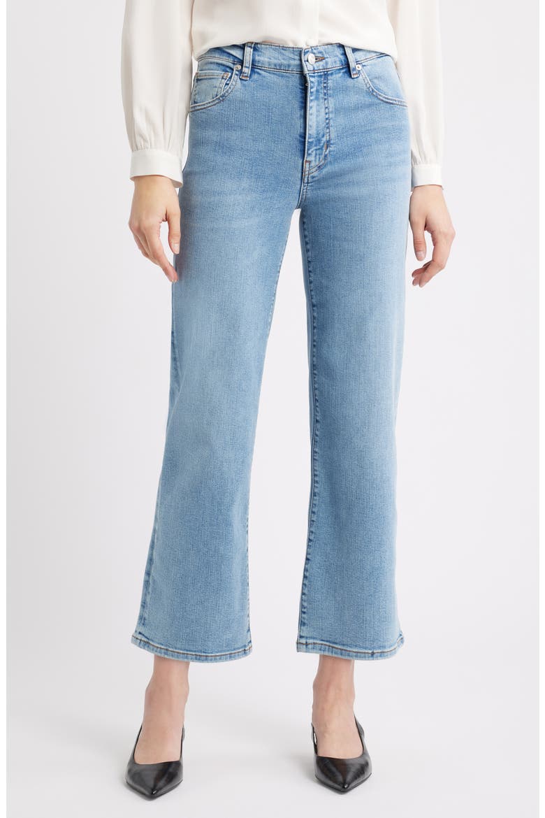 The Mellow Ankle Straight Leg Jeans, Main, color, RIPPLE