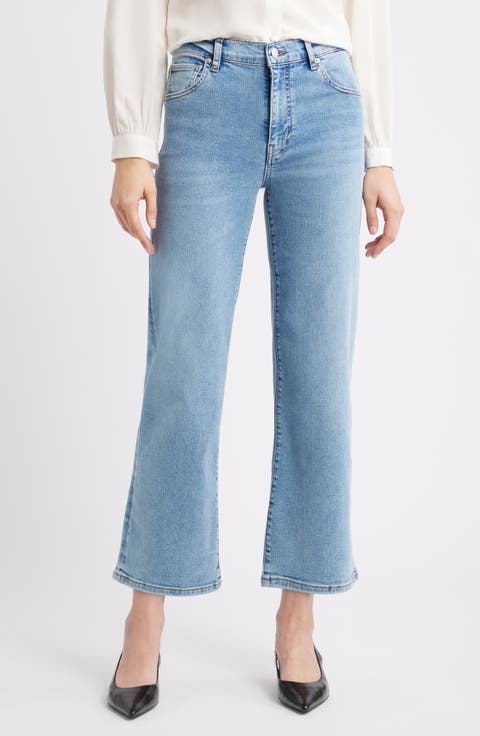 The Mellow Ankle Straight Leg Jeans