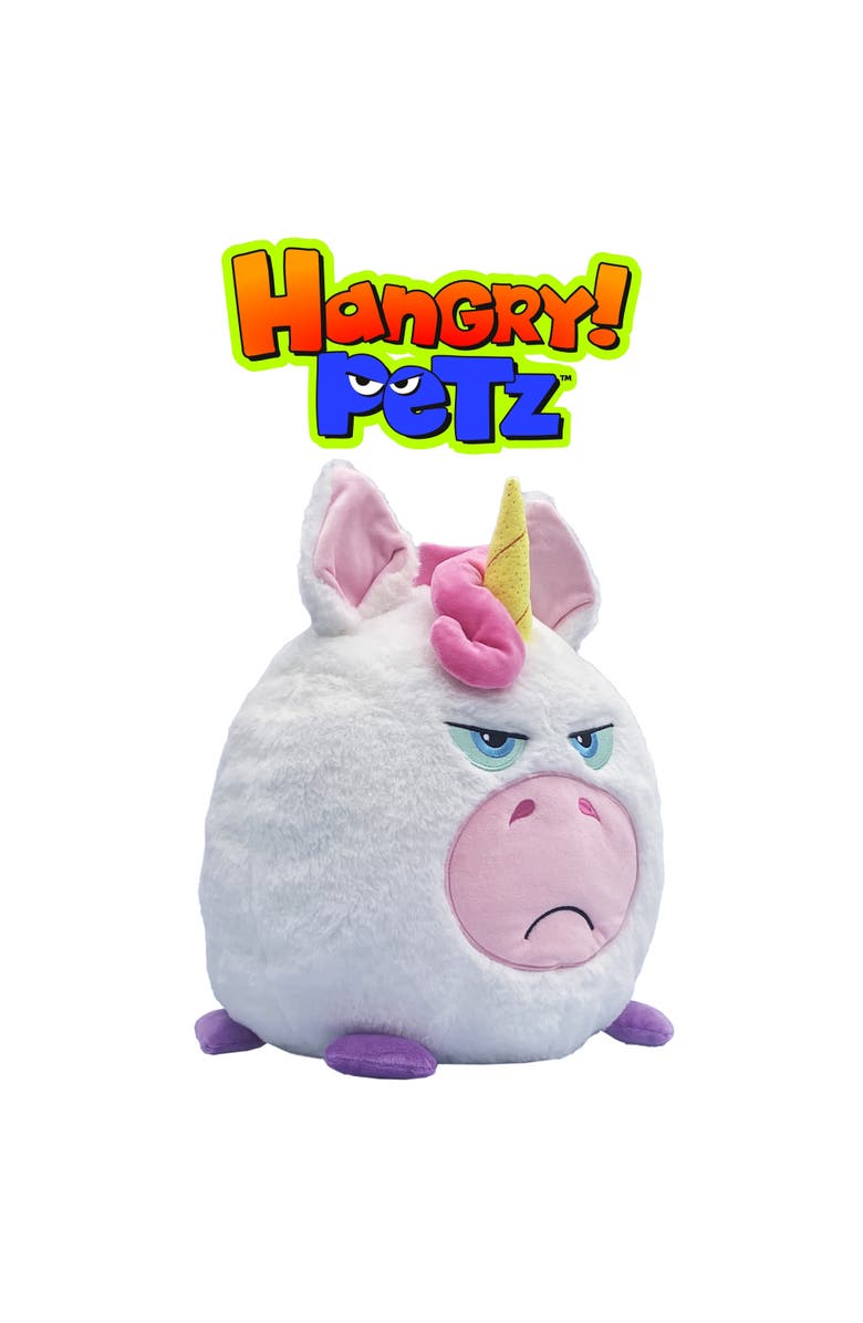 Hangry Petz Luna Unicorn 12 Inch Animal Plush, Alternate, color, Multicolored