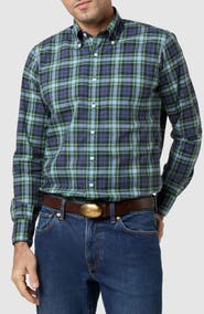 Sid Mashburn Slim Fit Button-Down Shirt