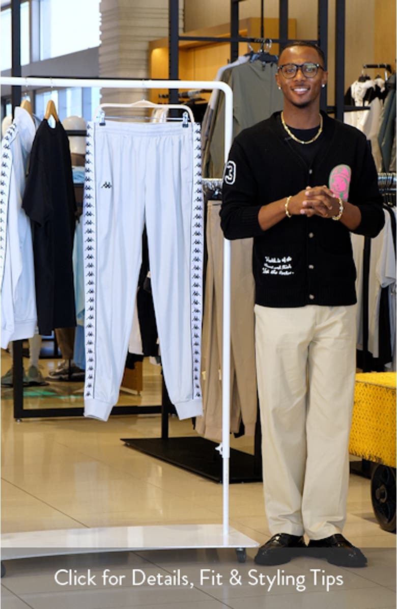 222 Banda Rastoria Slim Fit Tricot Joggers, sales video thumbnail