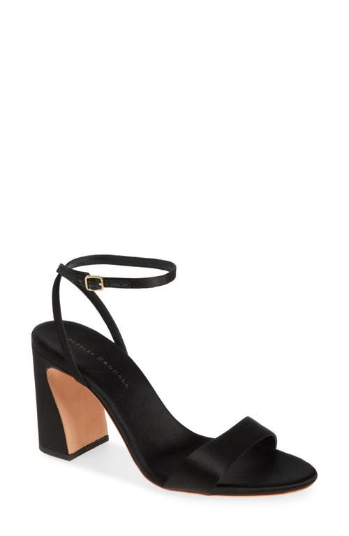 Loeffler Randall Amlia Ankle Strap Sandal In Black