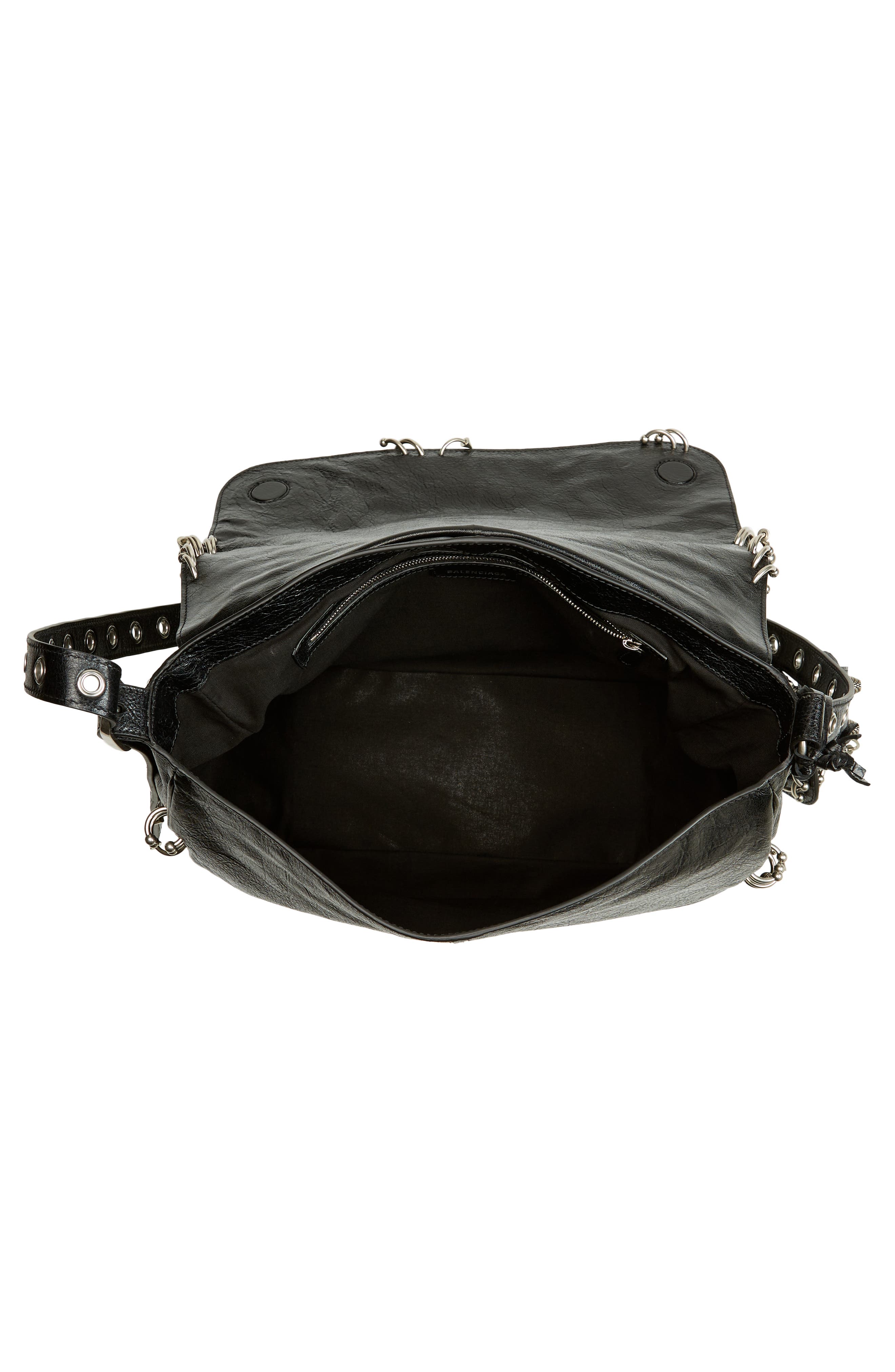 Balenciaga Medium Le Cagole Piercing Messenger Bag, Alternate, color, 
