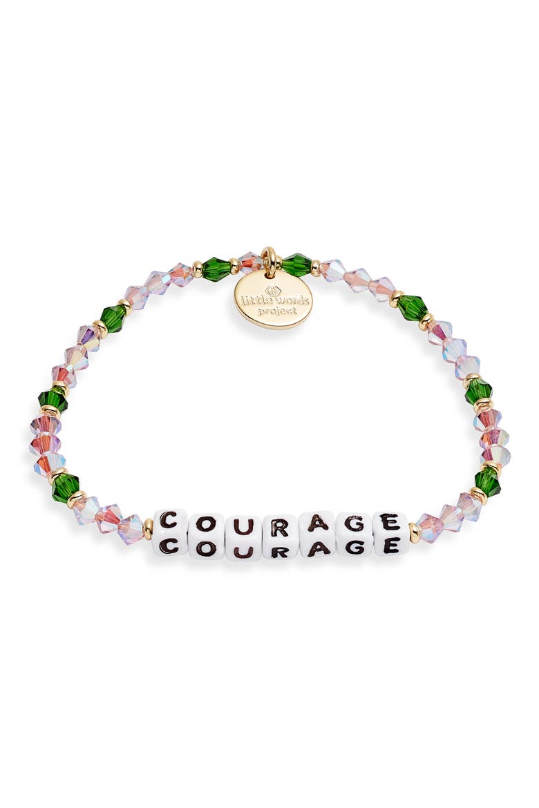 Courage Beaded Stretch Bracelet video