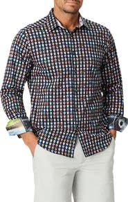 Robert Graham For the Win Stretch Cotton Button-Up Shirt