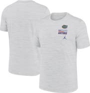 Jordan Brand Men's Jordan Brand White Florida Gators Velocity Stacked Performance T-Shirt