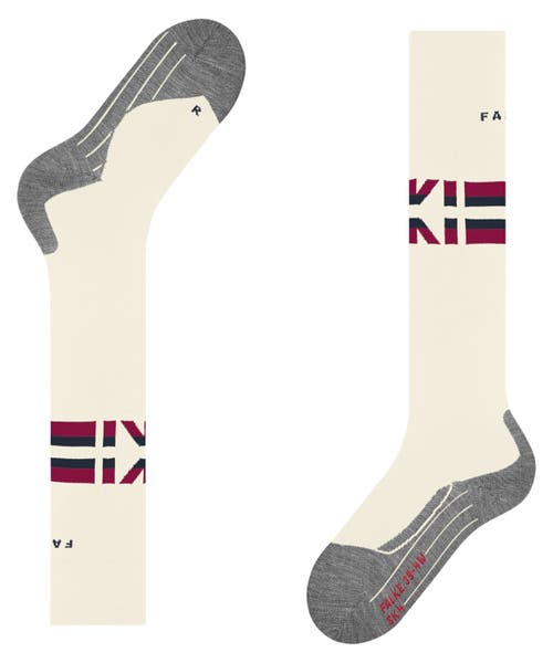 Falke Sk4 Advanced Ski Socks In White