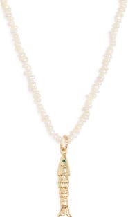 Child of Wild Paros Freshwater Pearl Pendant Necklace
