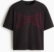 H&M Loose Fit Printed T-shirt