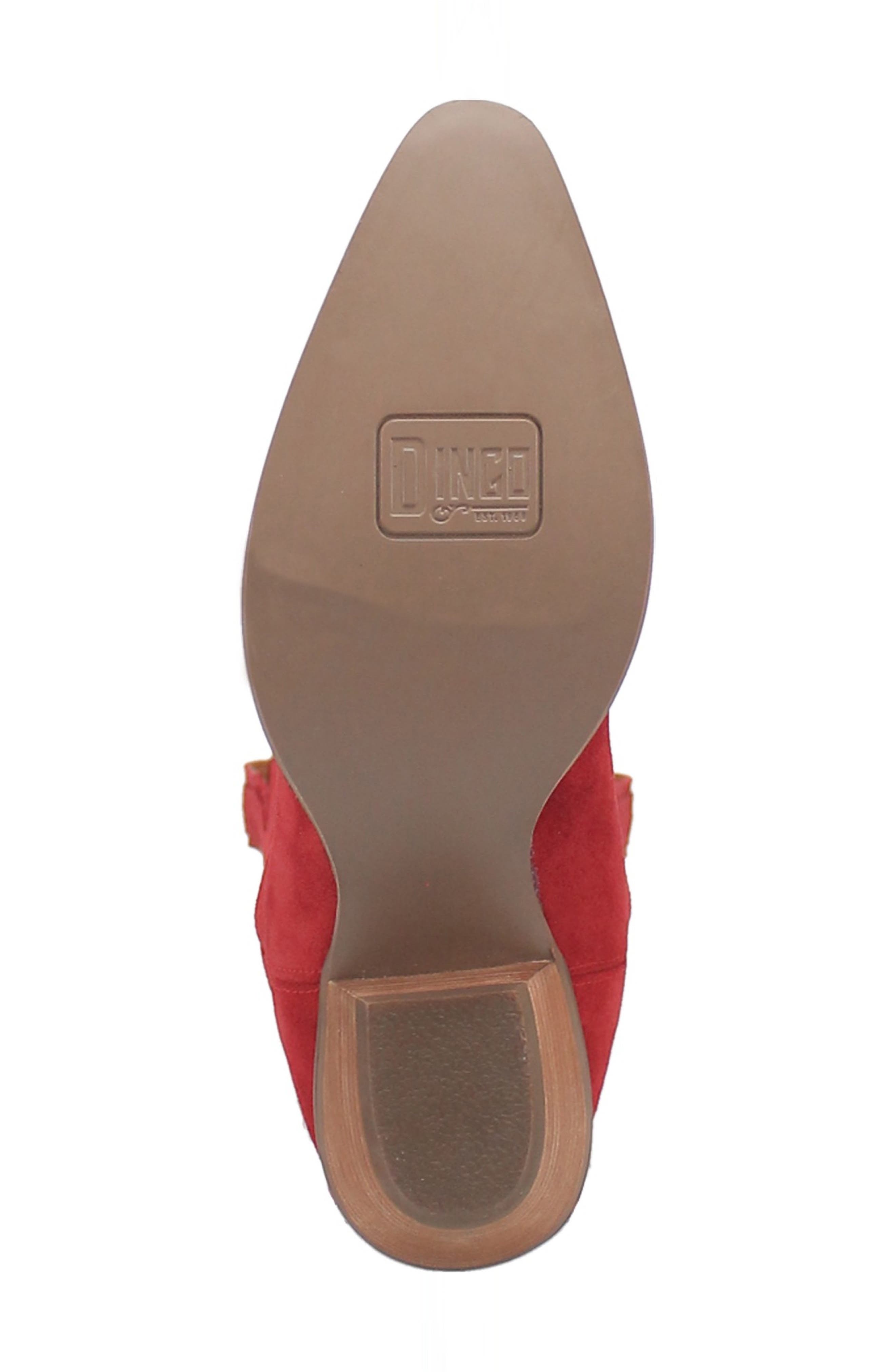 Out West Cowboy Boot, Alternate, color, RED
