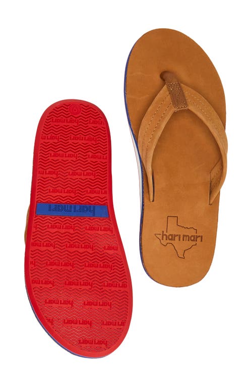 Hari Mari Hometown Fields Texas Flip Flop