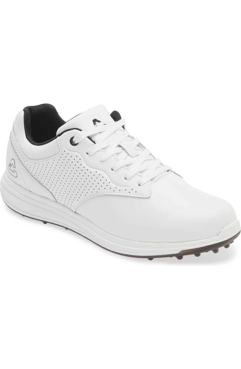 TravisMathew The Moneymaker Golf Sneaker, Main, color, White