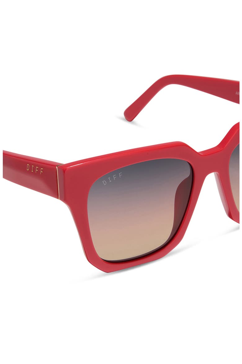 Ariana 54mm Gradient Square Sunglasses, Alternate, color, SUNSET / TWILIGHT GRADIENT