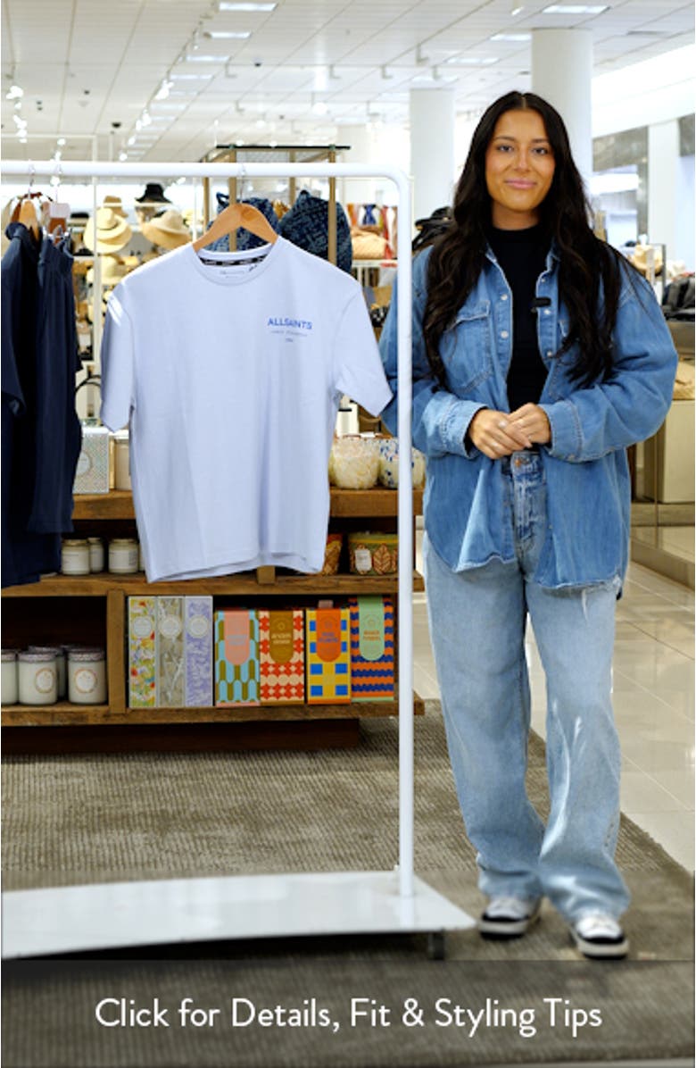 Kids' Oversize Underground Logo Graphic T-Shirt, sales video thumbnail