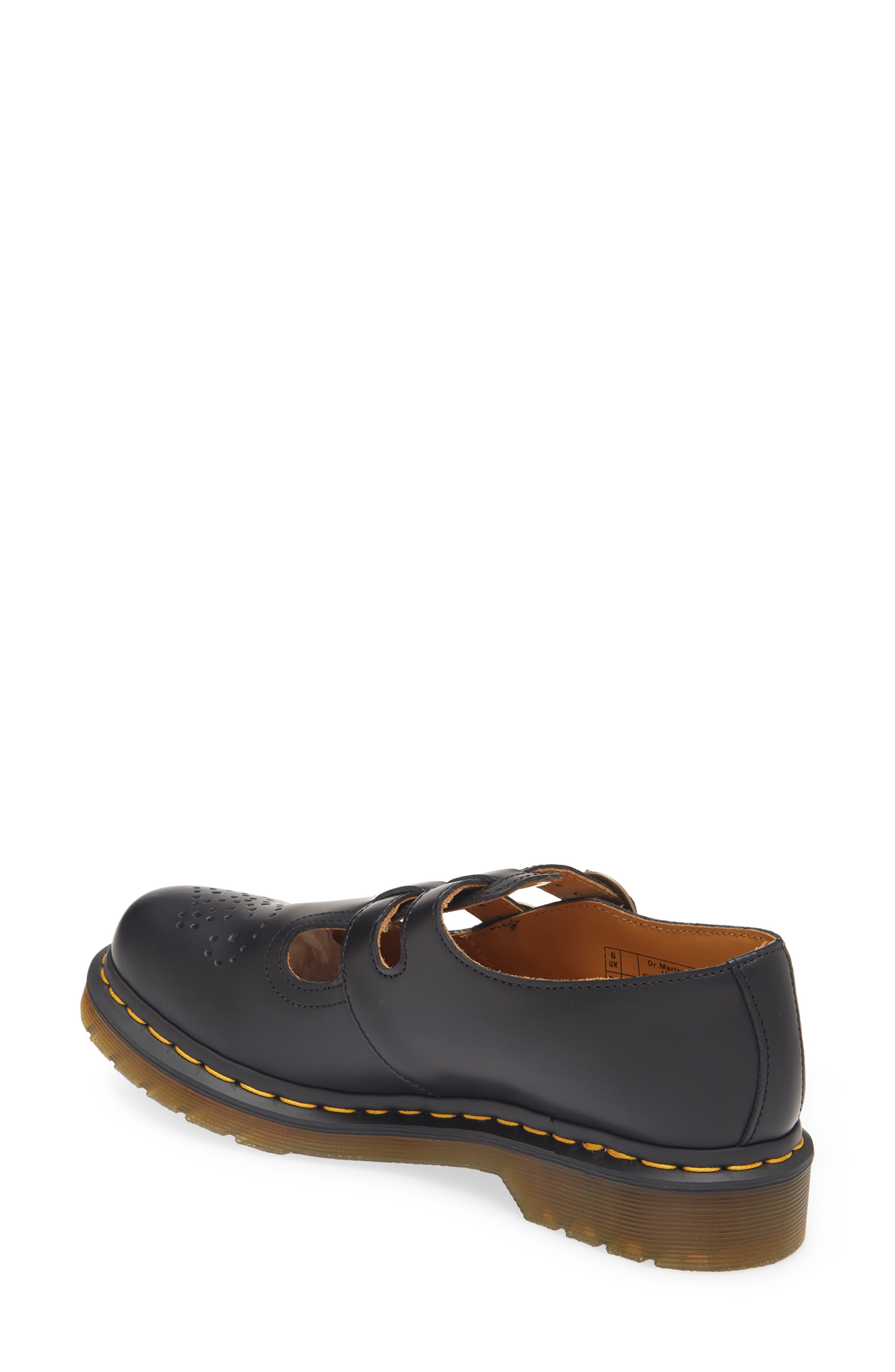 Dr. Martens 8065 Mary Jane, Alternate, color, Black Smooth