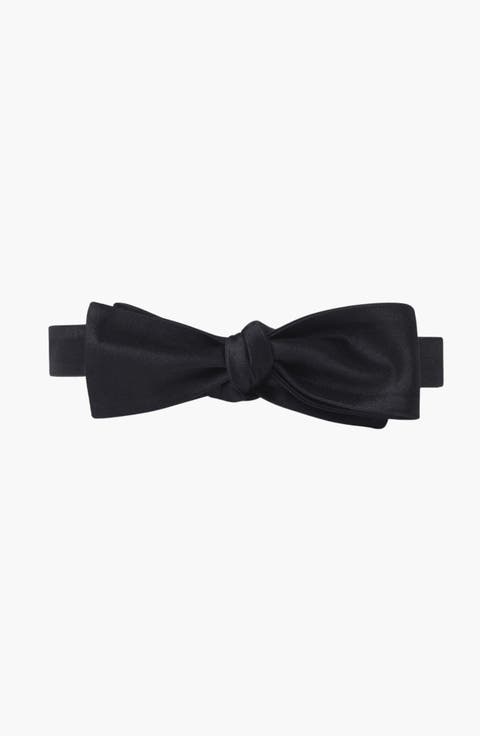 Satin Straight Bow Tie