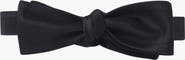 THE BLACK TUX Satin Straight Bow Tie